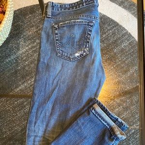 AG cigarette stilt jeans